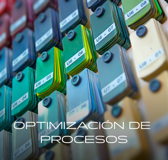 Tarjetas organizadoras